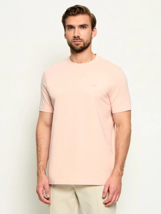 Zdjęcie produktu BOSS GREEN T-shirt | Regular Fit | stretch brzoskwiniowy