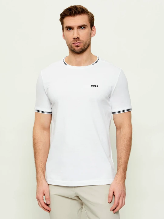 Zdjęcie produktu BOSS GREEN T-shirt Taul | Regular Fit | stretch biały