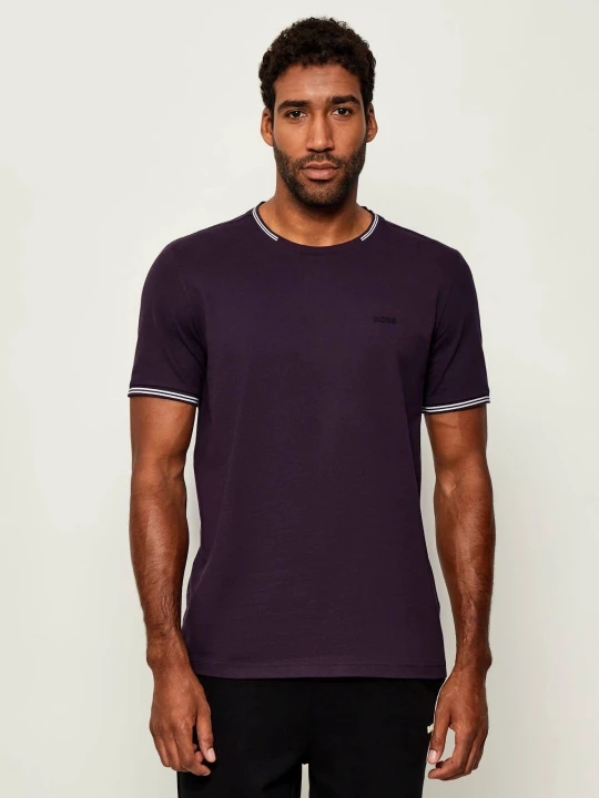 Zdjęcie produktu BOSS GREEN T-shirt Taul | Regular Fit | stretch fioletowy