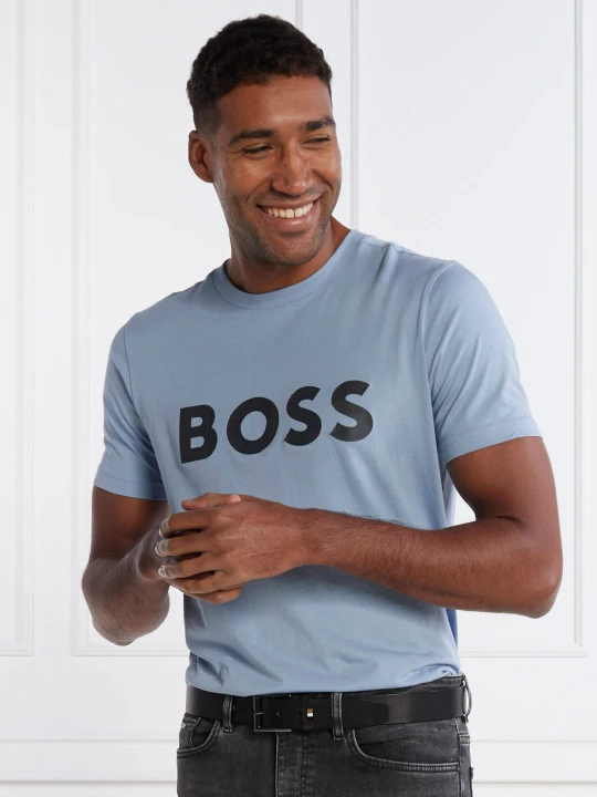 Zdjęcie produktu BOSS GREEN T-shirt Tee 1 | Regular Fit błękitny