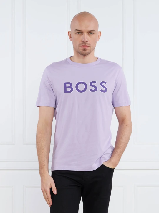 Zdjęcie produktu BOSS GREEN T-shirt Tee 1 | Regular Fit lawendowy
