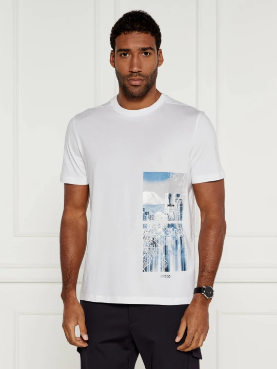 Zdjęcie produktu BOSS GREEN T-shirt Tee 4 | Regular Fit biały