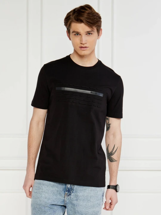 Zdjęcie produktu BOSS GREEN T-shirt Tee 4 | Regular Fit | stretch czarny