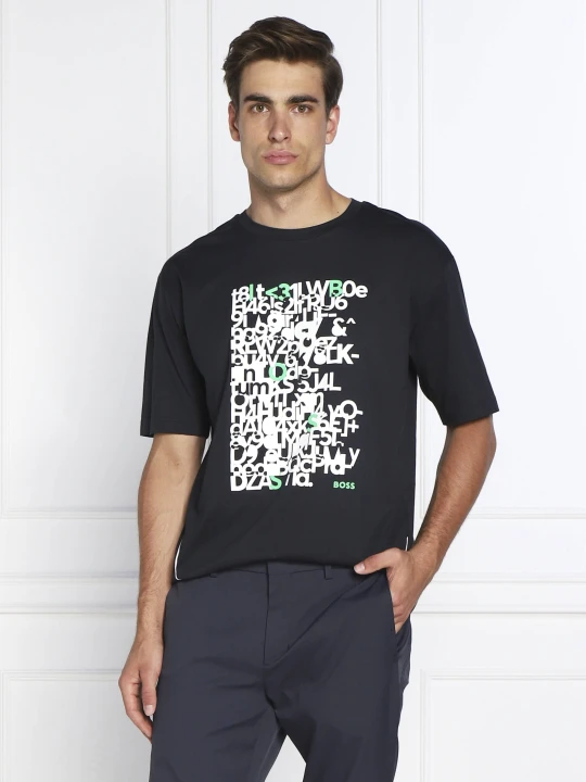 Zdjęcie produktu BOSS GREEN T-shirt Tee 5 | Regular Fit granatowy
