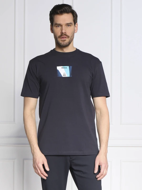 Zdjęcie produktu BOSS GREEN T-shirt Tee 6 | Regular Fit granatowy