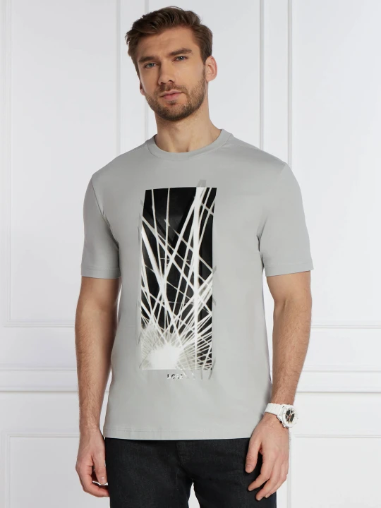 Zdjęcie produktu BOSS GREEN T-shirt Tee 6 | Regular Fit | stretch szary