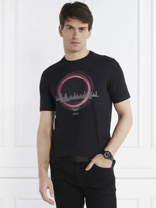 Zdjęcie produktu BOSS GREEN T-shirt Tee 8 | Regular Fit czarny