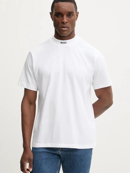 Zdjęcie produktu BOSS Green t-shirt Tee Collar biały
