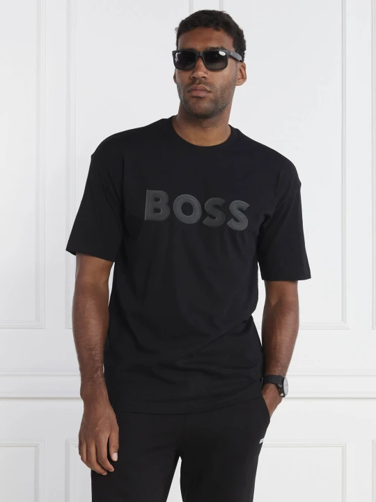 Zdjęcie produktu BOSS GREEN T-shirt Tee Lotus | Regular Fit czarny