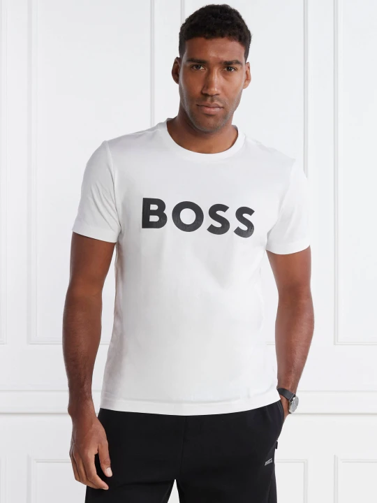 Zdjęcie produktu BOSS GREEN T-shirt Tee Mirror 1 | Regular Fit biały