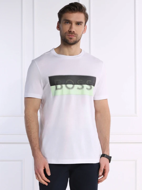 Zdjęcie produktu BOSS GREEN T-shirt Tee | Regular Fit biały