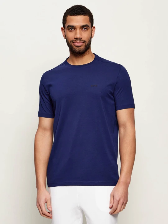 Zdjęcie produktu BOSS GREEN T-shirt Tee | Regular Fit | stretch niebieski