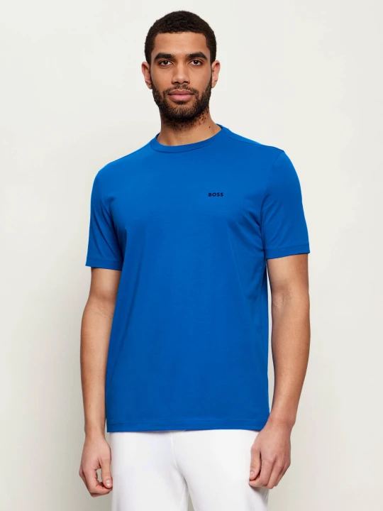 Zdjęcie produktu BOSS GREEN T-shirt Tee | Regular Fit | stretch niebieski