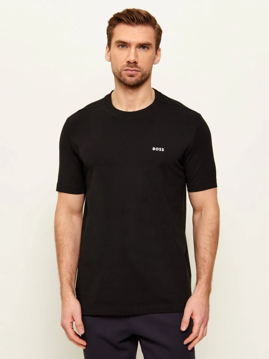Zdjęcie produktu BOSS GREEN T-shirt Tee | Regular Fit | stretch czarny