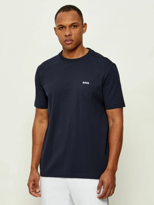 Zdjęcie produktu BOSS GREEN T-shirt Tee | Regular Fit | stretch granatowy