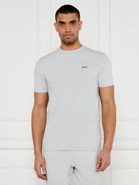 Zdjęcie produktu BOSS GREEN T-shirt Tee | Regular Fit | stretch szary