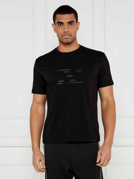 Zdjęcie produktu BOSS GREEN T-shirt Tee Tape HJ | Regular Fit czarny