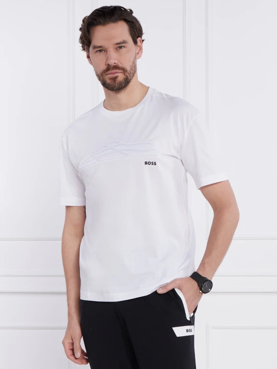 Zdjęcie produktu BOSS GREEN T-shirt Tee Titanium | Regular Fit biały