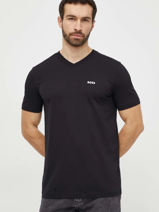 Zdjęcie produktu BOSS Green t-shirt Tee V czarny