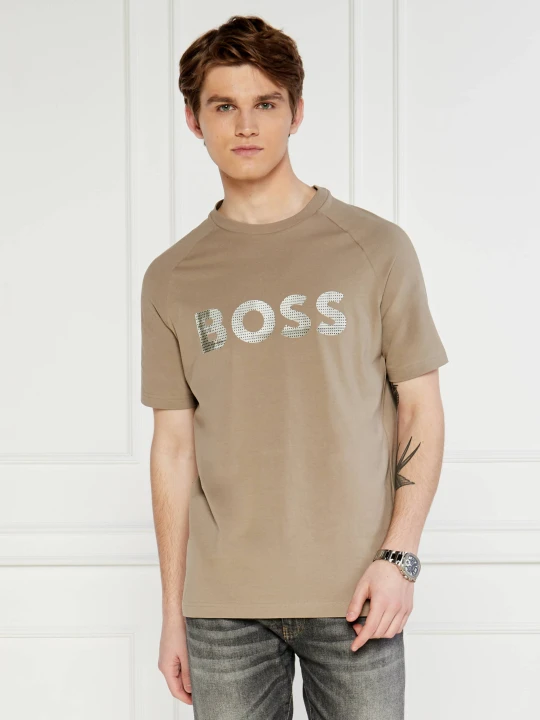 Zdjęcie produktu BOSS GREEN T-shirt Teebero | Regular Fit beżowy