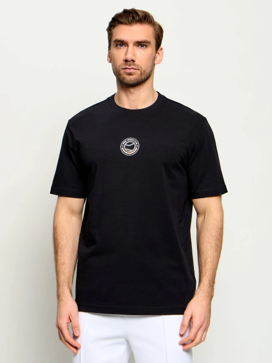 Zdjęcie produktu BOSS GREEN T-shirt TS_Boss Open | Relaxed fit | stretch czarny