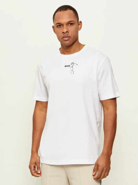 Zdjęcie produktu BOSS GREEN T-shirt TS_GOC Birdie | Relaxed fit biały