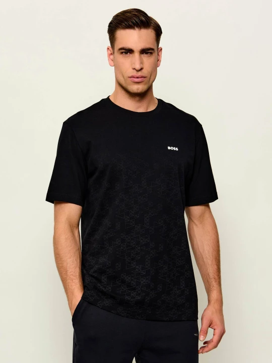 Zdjęcie produktu BOSS GREEN T-shirt TS_GOC Swing AO | Regular Fit | stretch czarny