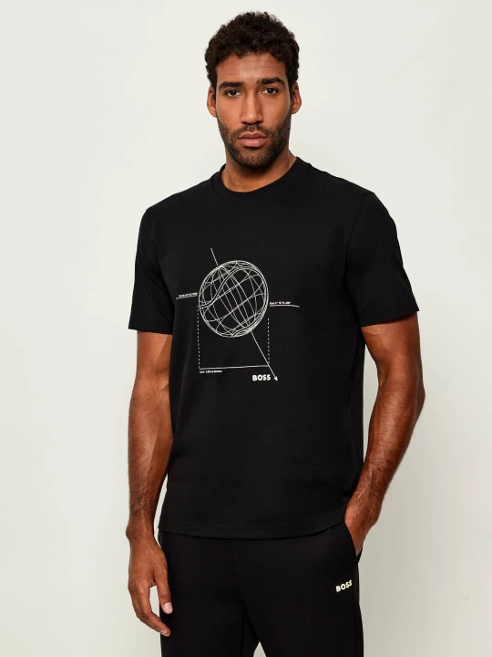 Zdjęcie produktu BOSS GREEN T-shirt TS_League GRX | Regular Fit czarny