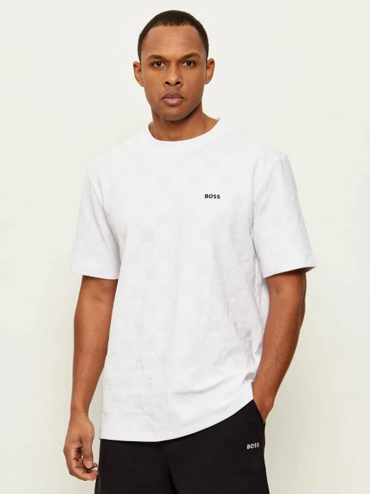 Zdjęcie produktu BOSS GREEN T-shirt TS_Member | Relaxed fit biały