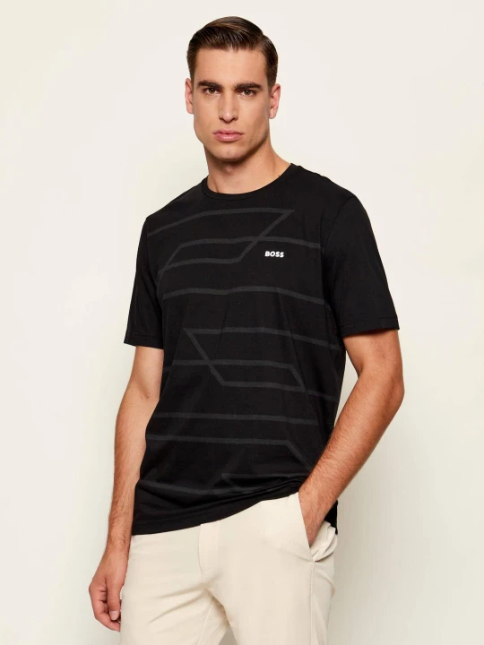 Zdjęcie produktu BOSS GREEN T-shirt TS_Pattern GOC | Regular Fit czarny