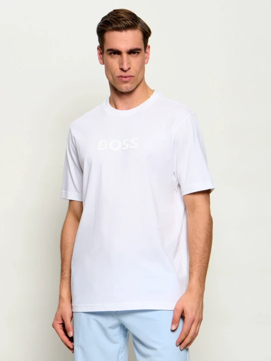 Zdjęcie produktu BOSS GREEN T-shirt TS_Terrace | Regular Fit biały