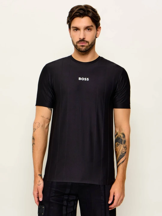 Zdjęcie produktu BOSS GREEN T-shirt TS_TOC Serve 1 | Slim Fit czarny