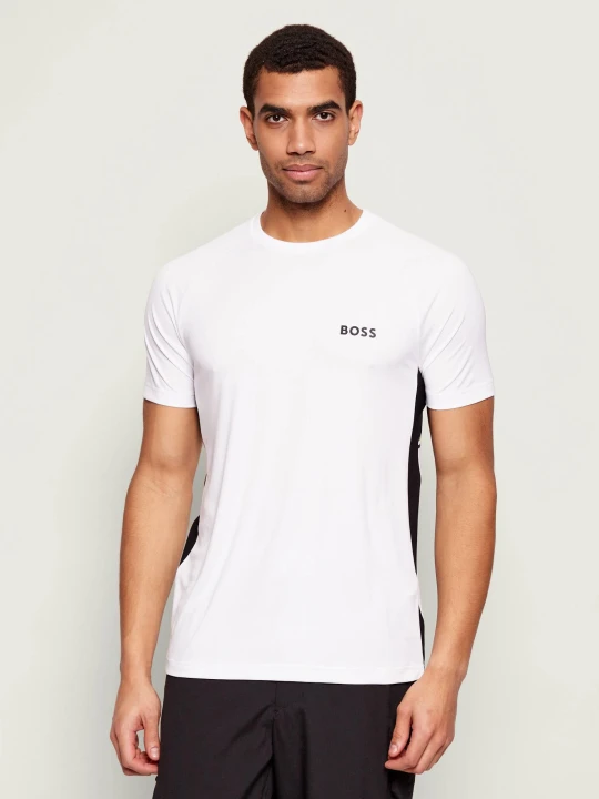 Zdjęcie produktu BOSS GREEN T-shirt TS_TOC Spin CB Boss x The Chance | Slim Fit biały