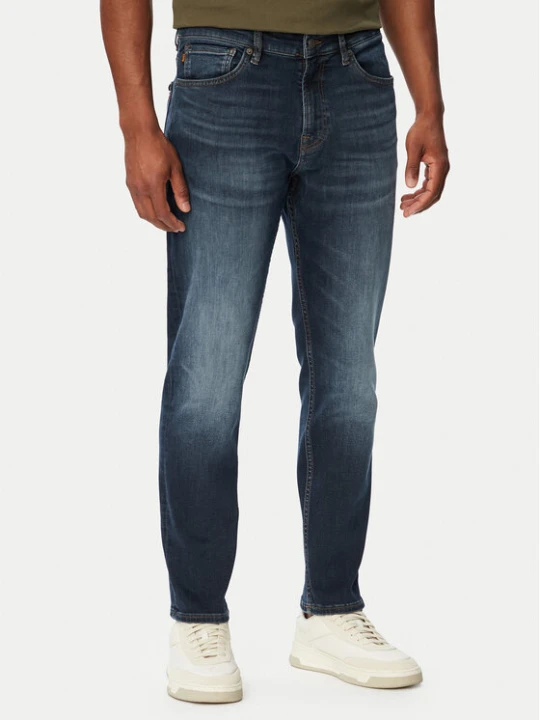 Zdjęcie produktu BOSS Jeansy 50566088 Granatowy Regular Fit