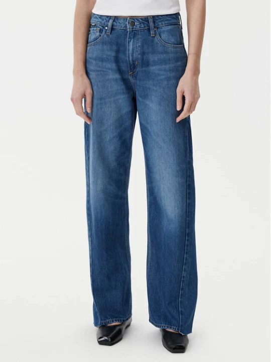Zdjęcie produktu BOSS Jeansy Crossroad Super 50542511 Niebieski Wide Leg