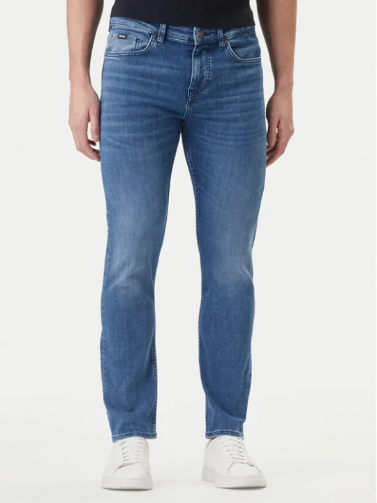 Zdjęcie produktu BOSS Jeansy P-Delaware 50555220 Granatowy Slim Fit
