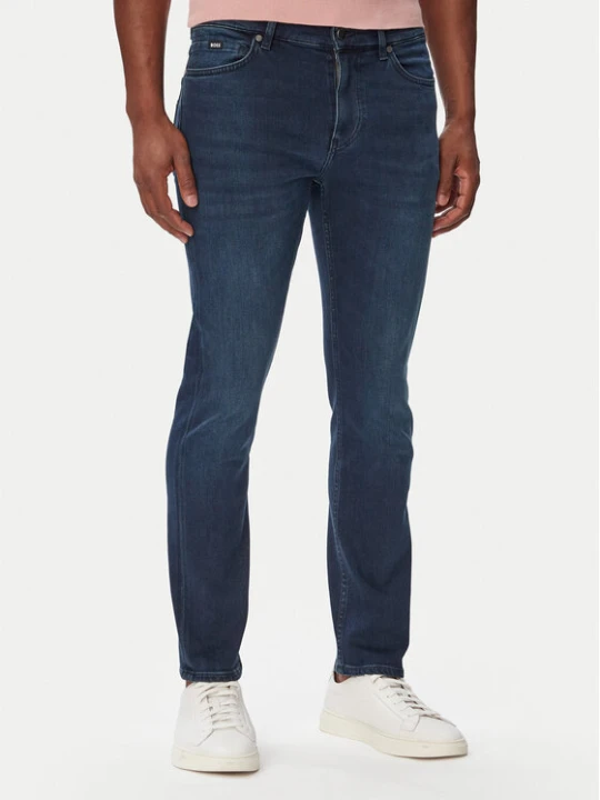 Zdjęcie produktu BOSS Jeansy P-Delaware 50566914 Granatowy Slim Fit