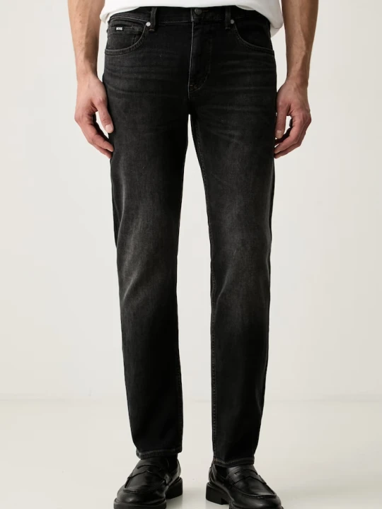 Zdjęcie produktu BOSS jeansy slim fit męskie H-Delaware czarny