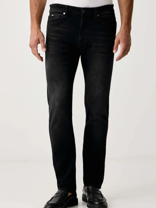 Zdjęcie produktu BOSS jeansy slim fit męskie H-Delaware czarny