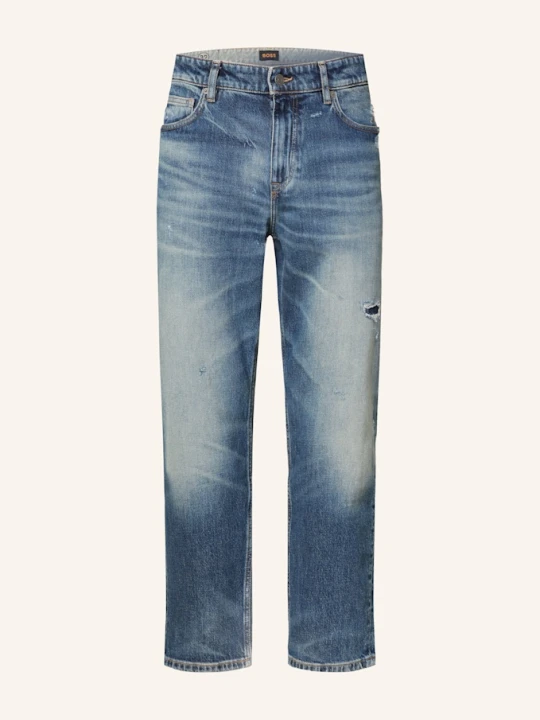 Zdjęcie produktu Boss Jeansy W Stylu Destroyed Troy Regular Tapered Fit blau 426 MEDIUM BLUE