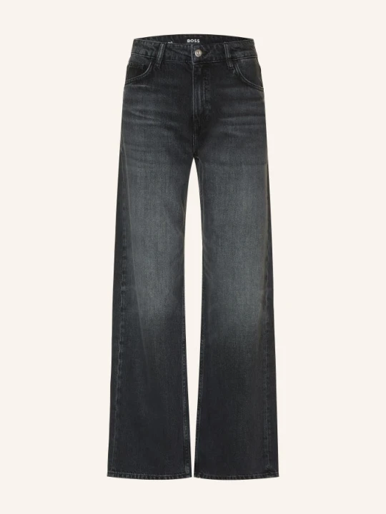 Zdjęcie produktu Boss Jeansy Wide Leg Crossroad schwarz 009 BLACK