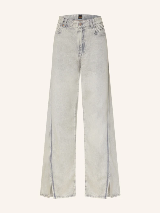 Zdjęcie produktu Boss Jeansy Wide Leg Marlene grau 020 GREY