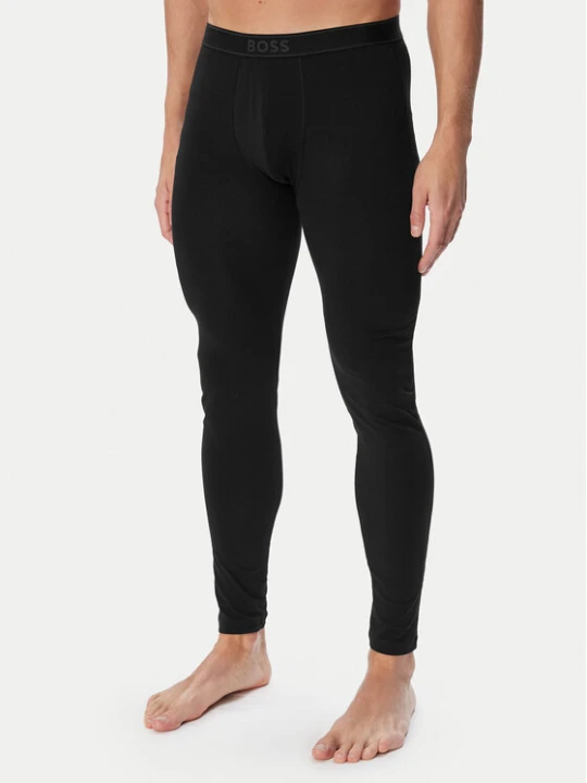 Zdjęcie produktu BOSS Kalesony Long John 365 Solid 50569369 Czarny Slim Fit
