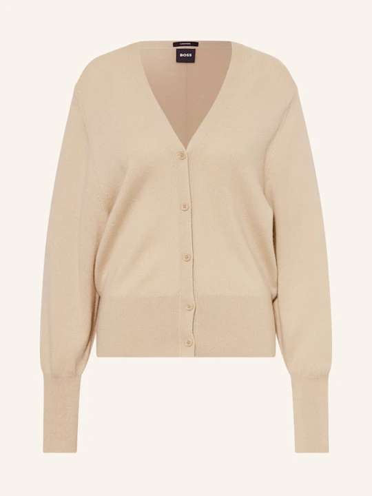 Zdjęcie produktu Boss Kardigan Fuvrona Z Kaszmiru beige