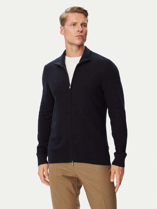 Zdjęcie produktu BOSS Kardigan H-Loretti 50565500 Granatowy Regular Fit