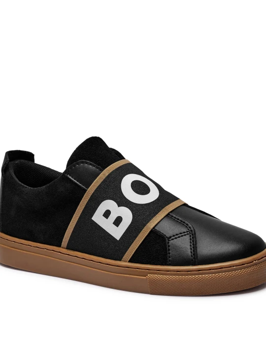 Zdjęcie produktu BOSS Kidswear Skórzane sneakersy