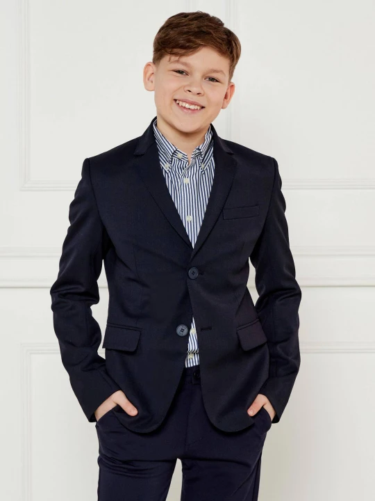 Zdjęcie produktu BOSS Kidswear Wełniana marynarka | Regular Fit