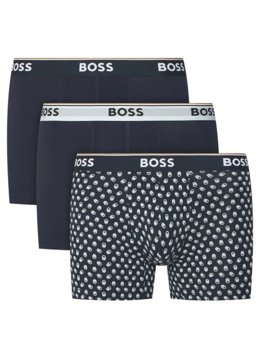 Zdjęcie produktu BOSS Komplet bokserek BoxerBr 3P Power Des 50554438 Granatowy
