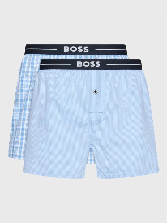 Zdjęcie produktu BOSS Komplet bokserek Nos 50480056 Błękitny Niebieski jasny