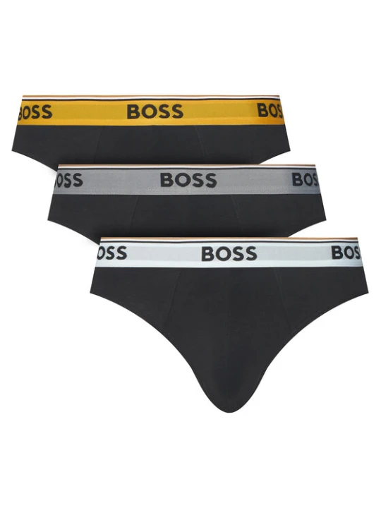 Zdjęcie produktu BOSS Komplet slipów Brief 3P Power 50554683 Czarny